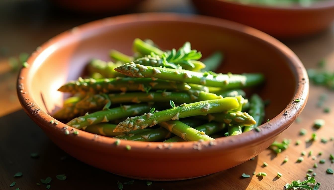 Aquavit-Pickled Asparagus with Juniper and Dill Seed